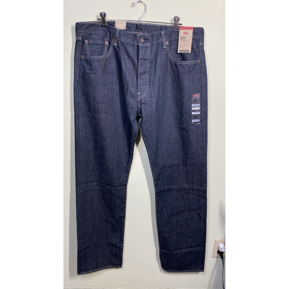 Levi's Original 501 XX Jeans Men's 38x34 Actual 39x34 Button Fly Straight Dark
